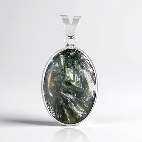 Ciondolo in argento con Serafinite