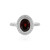 Mozambique Garnet Silver Ring