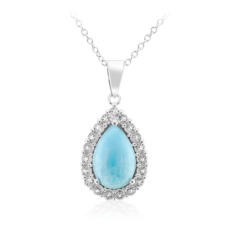 Luna di Larimar - Opere d'Arte Uniche con Pietre Energetiche Moira Sperolini