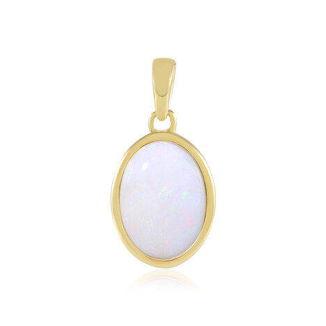 Australischer Opal-Silberanhänger