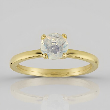 Anello in argento con Opale di Welo