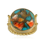 Anello in argento con Gemma