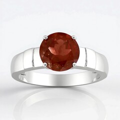 Anello in oro con Pietra del Sole dell'Oregon
