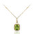 Collana in oro con Peridoto Dashihe  (CIRARI)