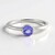 Anello in argento con Tanzanite