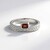 Anello in argento con Zircone Rosa