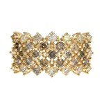 14K SI2 Fancy Diamond Gold Ring (CIRARI)