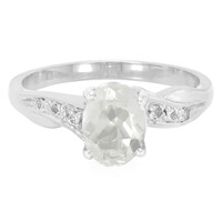 Bague en argent et Orthose
