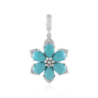 Pendentif en argent et Turquoise