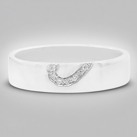 Anello in argento con Diamante I1 (I)  (Annette)