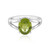 Peridot Silver Ring