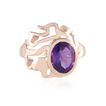 Amethyst-Silberring (MONOSONO COLLECTION)