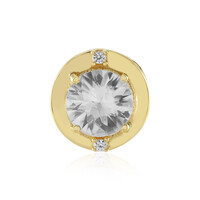 Pendentif en argent et Zircon (Adela Silber)