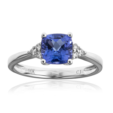 Anello in oro con Tanzanite AAA