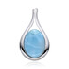 Larimar Silver Pendant