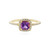 Sibirischer Amethyst-Silberring