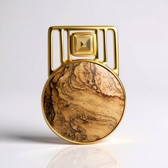 Ciondolo in argento con Diaspro Paesaggio (MONOSONO COLLECTION)