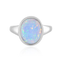 Bague en argent et Opale Welo