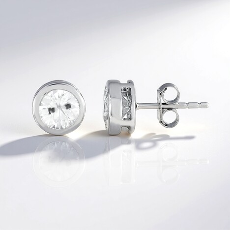 Orecchini in argento con Zircone