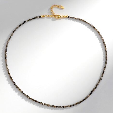 Collana in argento con Diamante Champagne