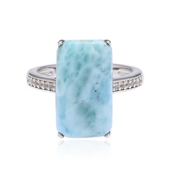 Larimar-Silberring