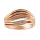 Anello in argento con Diamante Rose de France SI1 di Argyle (Annette)