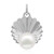 Freshwater pearl Silver Pendant (TPC)