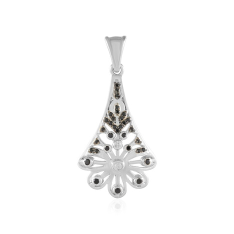 Edelstein-Silberanhänger