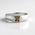 Anello in argento con Zircone Giallo