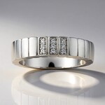 Anello in argento con Zircone