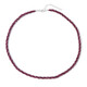Collier en argent et Rubis