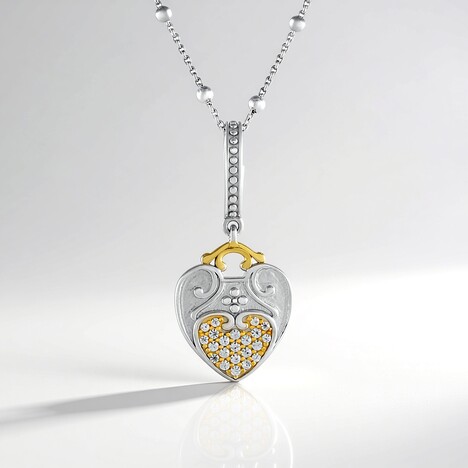 Collana in argento con Zircone (Dallas Prince Designs)