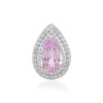 Kunzit-Silberanhänger