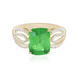 Anello in oro con Tsavorite della Tanzania (AMAYANI)