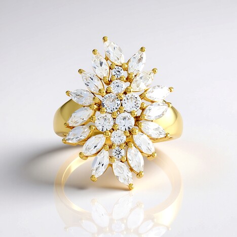 Anello in argento con Zircone (de Melo Essence)