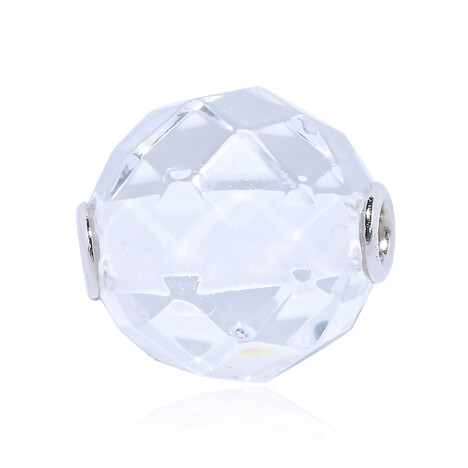 Colgante en plata con Cuarzo blanco (MONOSONO COLLECTION)