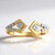 Bague en or et Diamant VVS1 (G) (Annette)