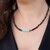Amazonite Silver Necklace (Riya)