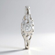 Colgante en plata con Zircón