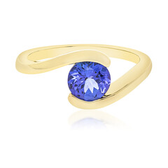 AAA-Tansanit-Goldring (CIRARI)