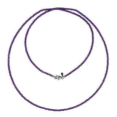 Collana in argento con Ametista