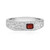 Tanzanian Ruby Silver Ring