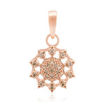 I1 Argyle Rose de France Diamond Silver Pendant (Annette)