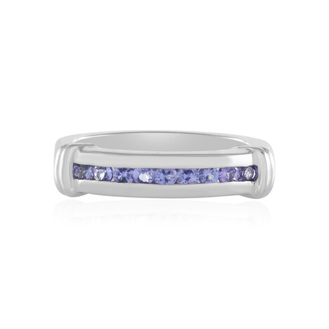 Anello in argento con Tanzanite