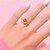 14K Mexican Fire Opal Gold Ring (CIRARI)