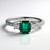 Anello in oro con Smeraldo Zambia AAA (CIRARI)