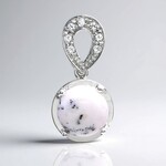 Ciondolo in argento con Agata Dendritica