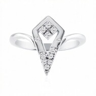 Bague en or et Diamant VVS1 (G) (Annette)