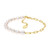 Bracelet en argent et Perle de culture d'eau douce