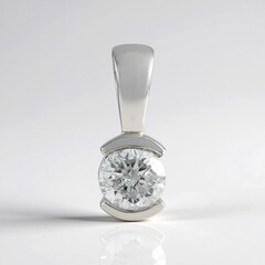 Ciondolo in oro con Diamante I3 (H)